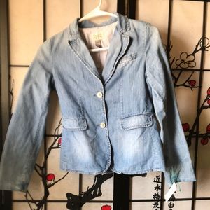 Zara Girl Jean blazer-jacket kids 9-10 years